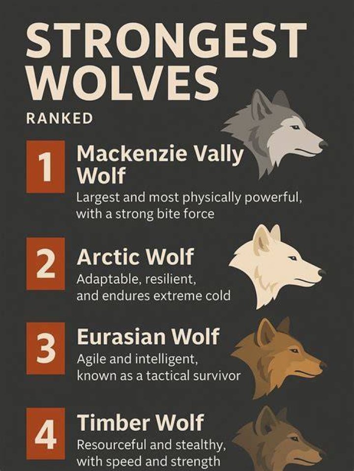 what is the strongest wolf in the world