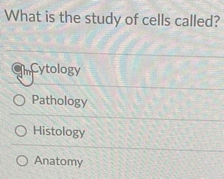 what is the study of cells