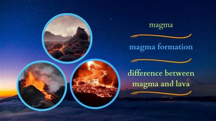 what is the temperature of lava and magma