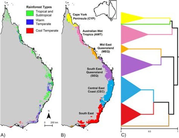 what is the vast remote dry region covering most of australia called