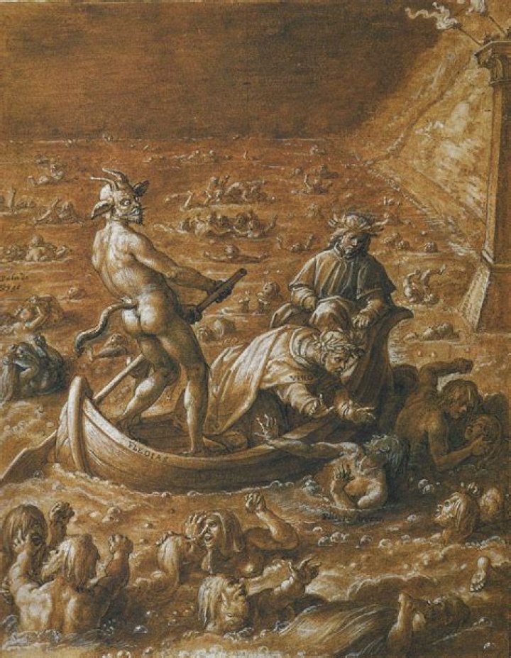 what is the wrathful water of the 5th circle