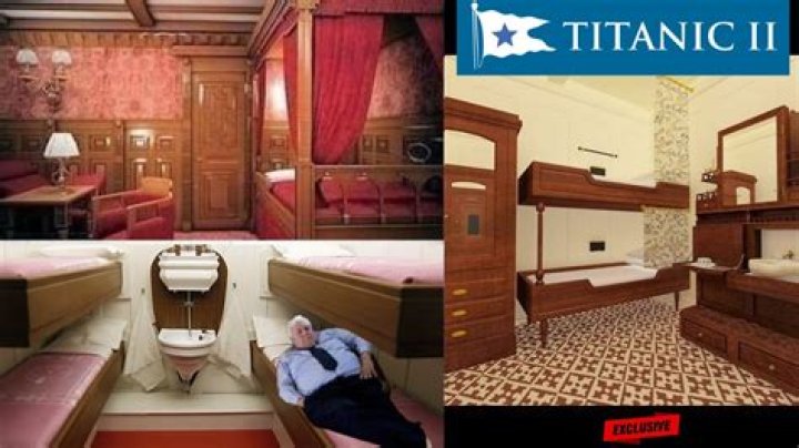 what luxury item did the titanic have that was the first ever