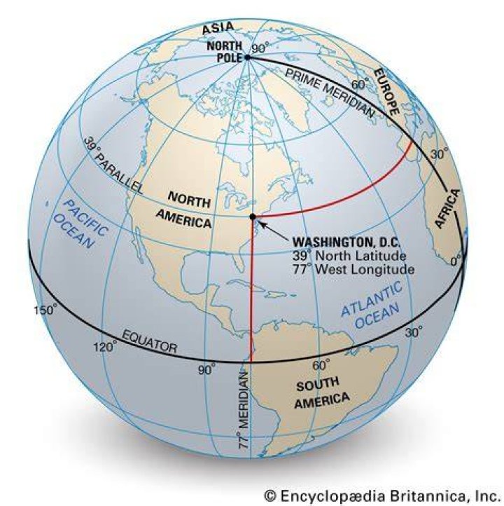 what meridian is east of 15 degrees west