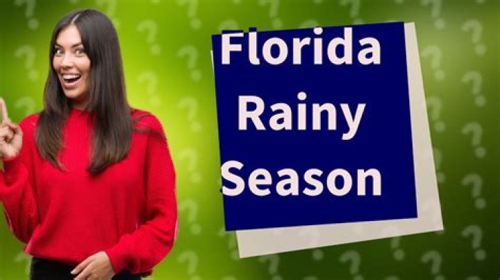 what month is rainy season