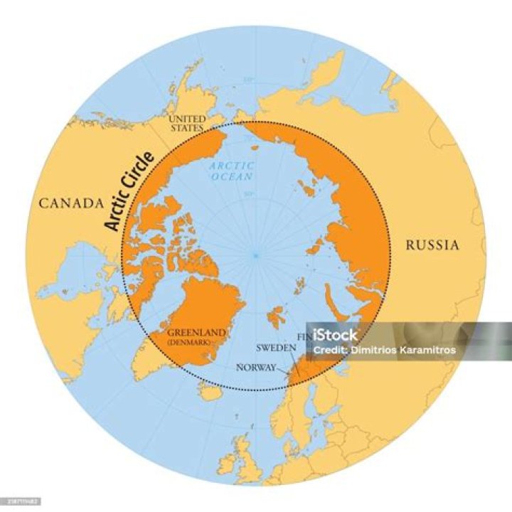 what parallel is the arctic circle