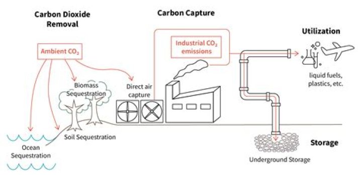 what process removes carbon dioxide from the atmosphere