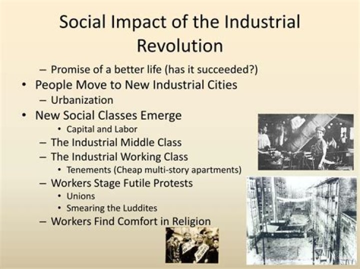what social class expanded as a result of industrialization