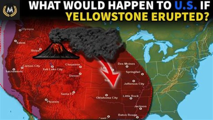 what states will be affected if yellowstone erupts