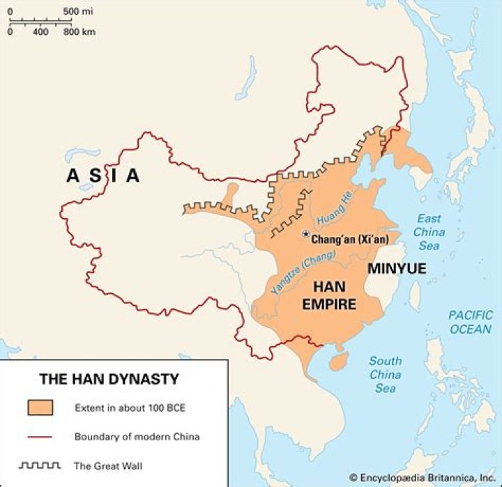 what things did the han dynasty standardize?