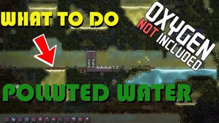 what to do with polluted water oxygen not included