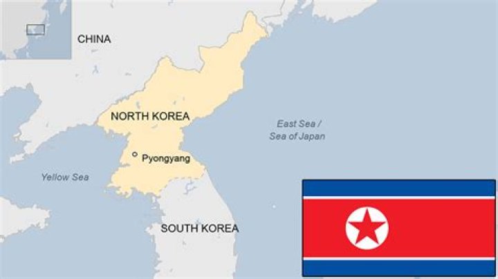 what two countries border north korea