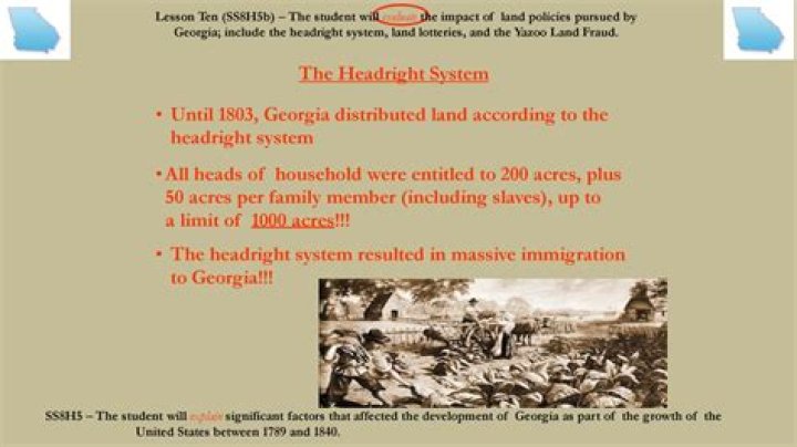 what was an effect of the headright system on jamestown