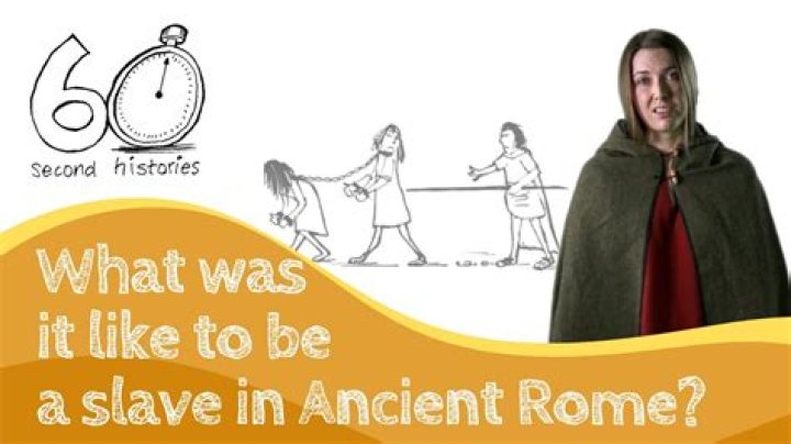 what was it like to be a slave