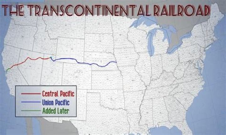 what was one main result of the completion of the transcontinental railroad?