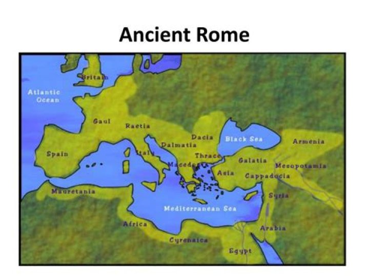 what was the geography of ancient rome