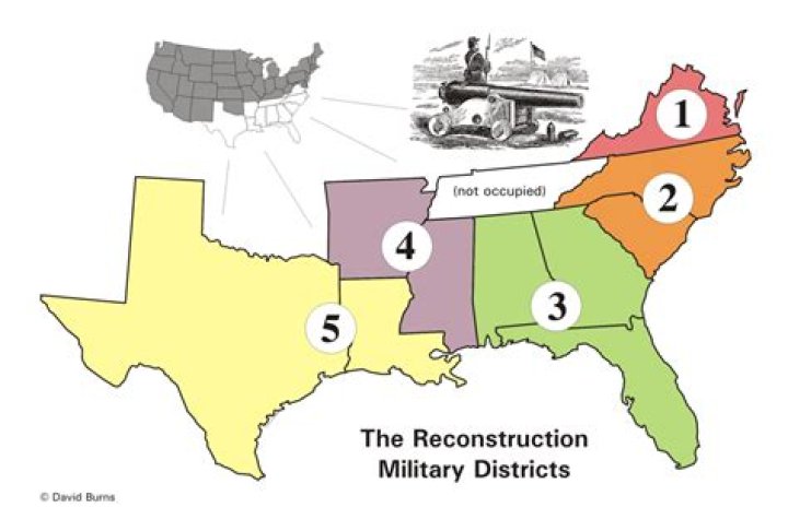 what was the main goal of the military reconstruction act?