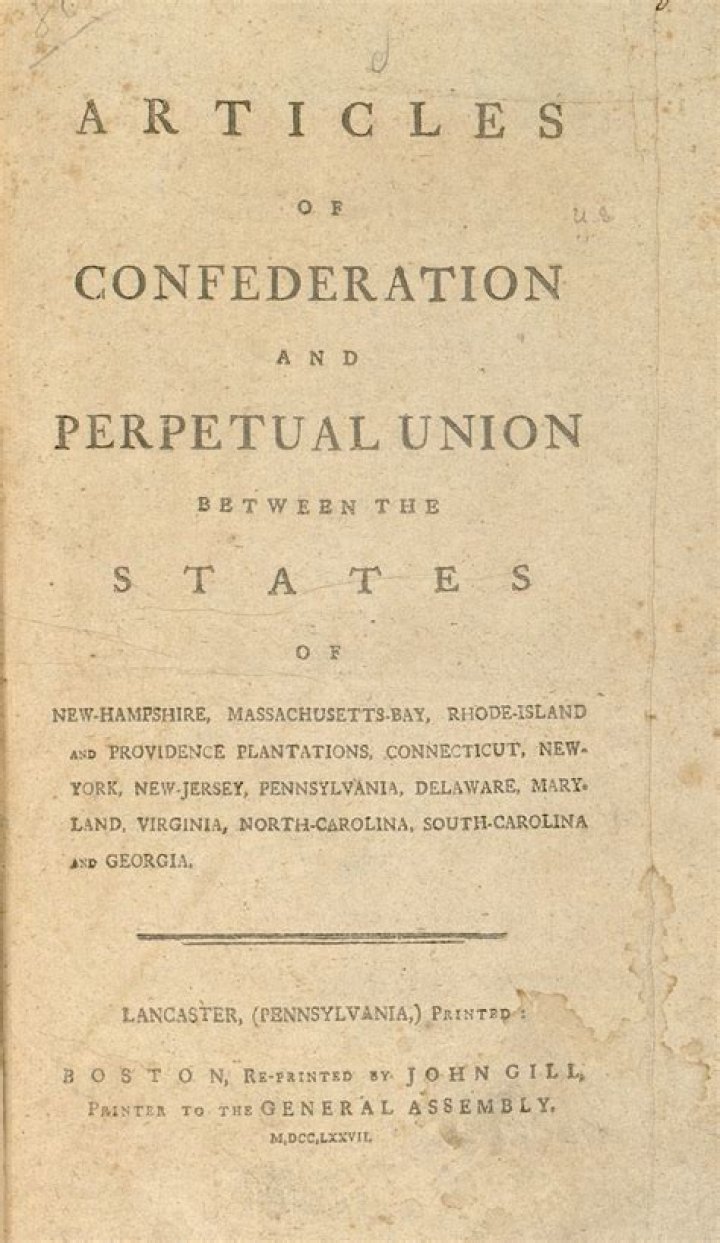 what were the achievements of the articles of confederation