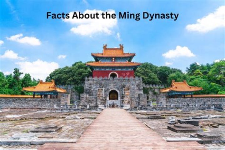 what were the achievements of the ming dynasty