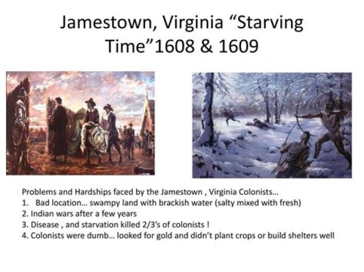 what were two problems jamestown faced