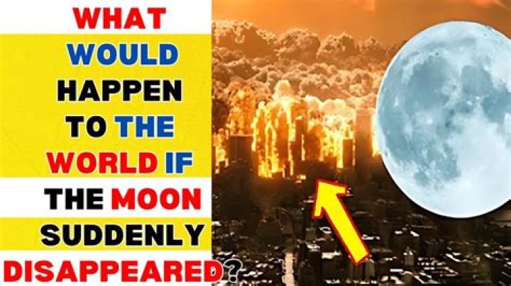 what would happen if the moon broke apart