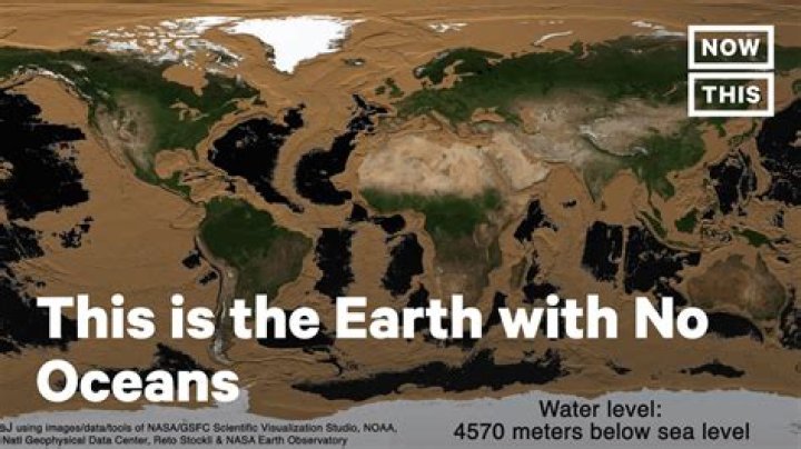 what would the ocean look like without water