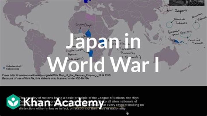 when did japan enter ww1
