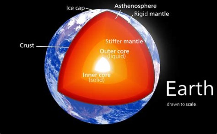 when did the surface of earth changed from molten to solid rock