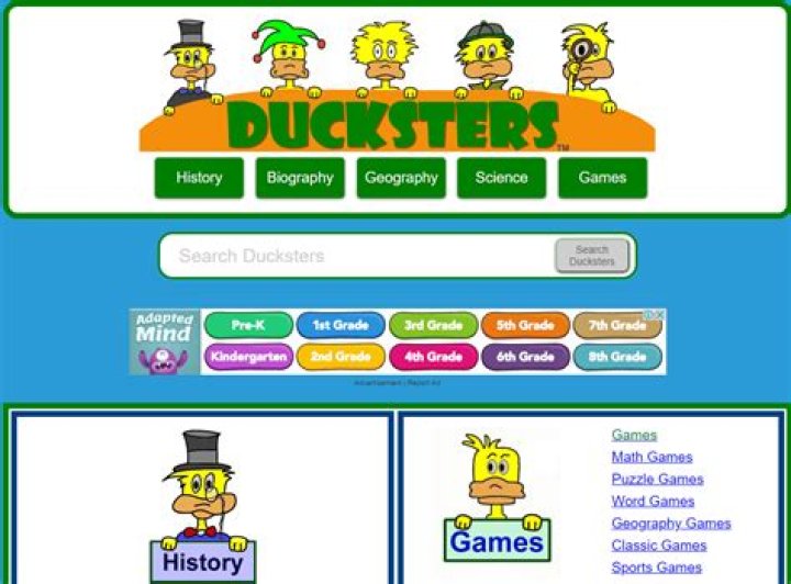 when was ducksters published - Lisbd-net.com