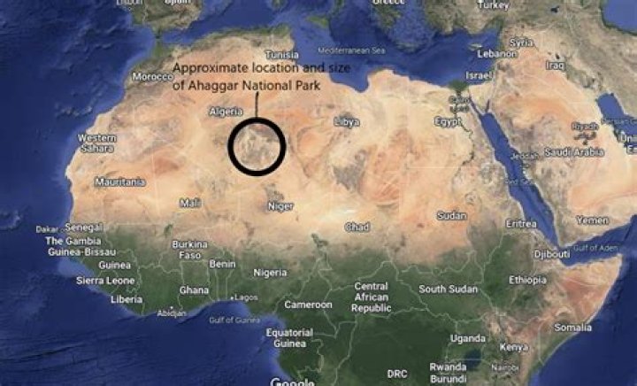 where are the ahaggar mountains