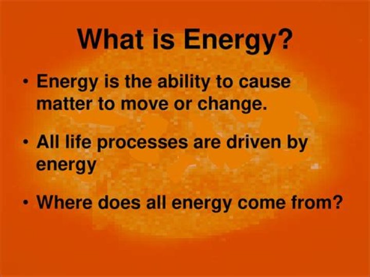 where does all energy come from?