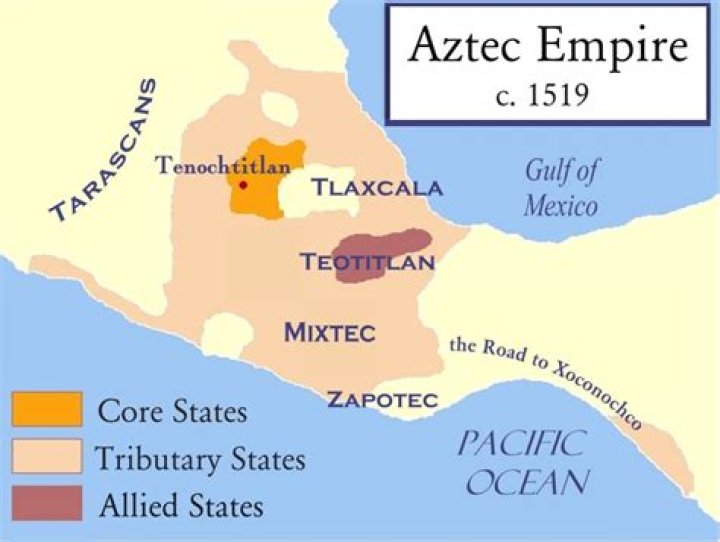 where is aztec located on a map