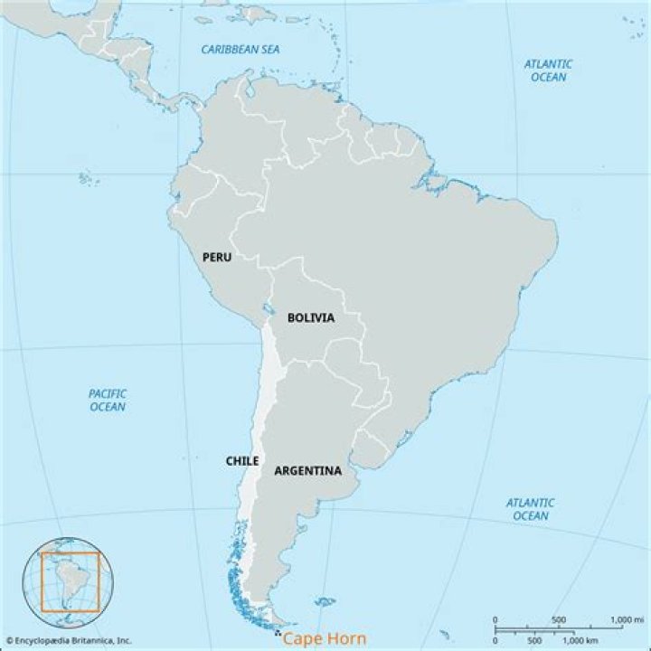 where is cape horn on a map