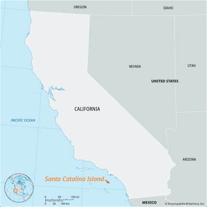 where is santa catalina island located