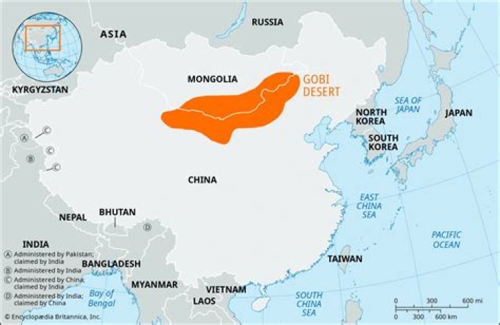 where is the gobi desert?