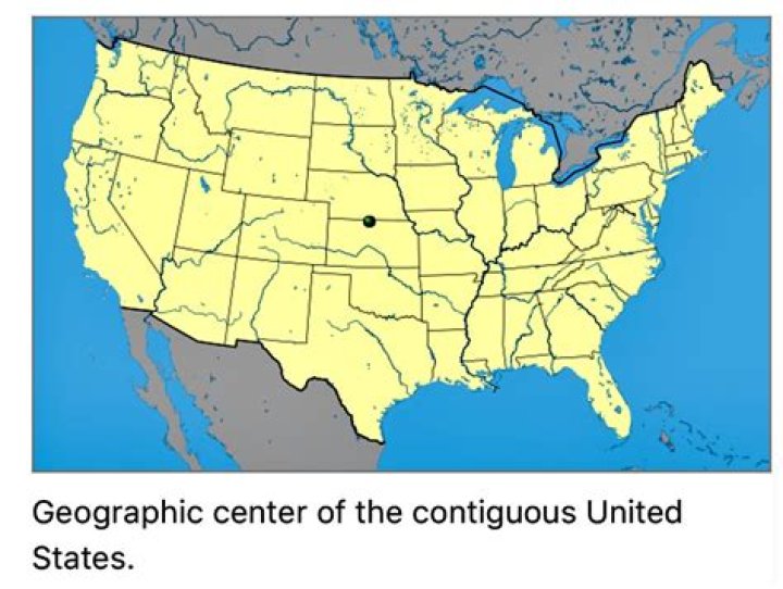 where is the middle of the united states