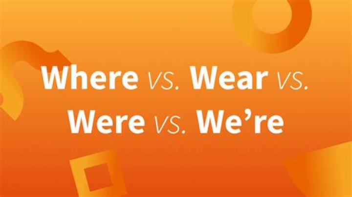 where versus were - Lisbd-net.com