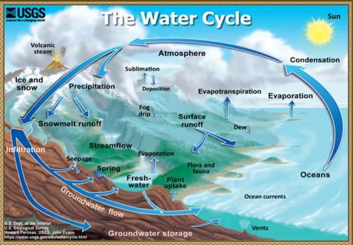 which of the following is true about how a lake can relate to the water table