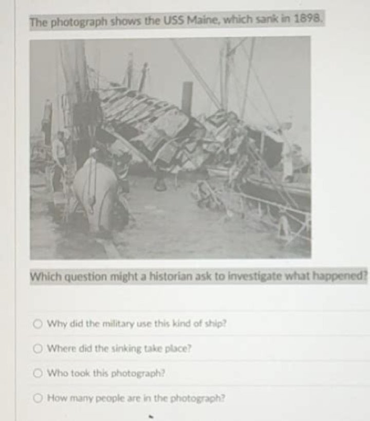 which question might a historian ask to investigate what happened?