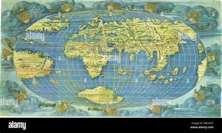 who created the first map