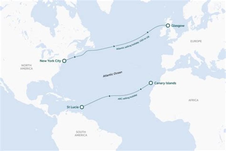 who sailed across the atlantic from france to explore