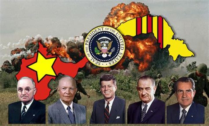 who were the presidents during the vietnam war