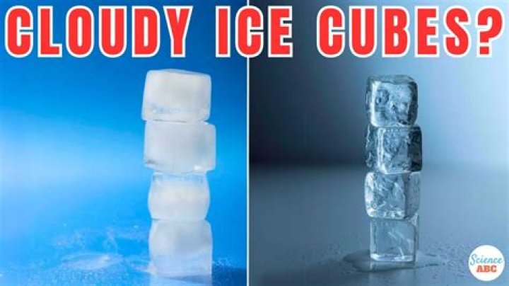 why are my ice cubes cloudy