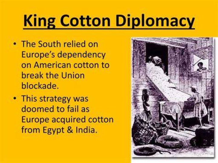 why did king cotton diplomacy fail?