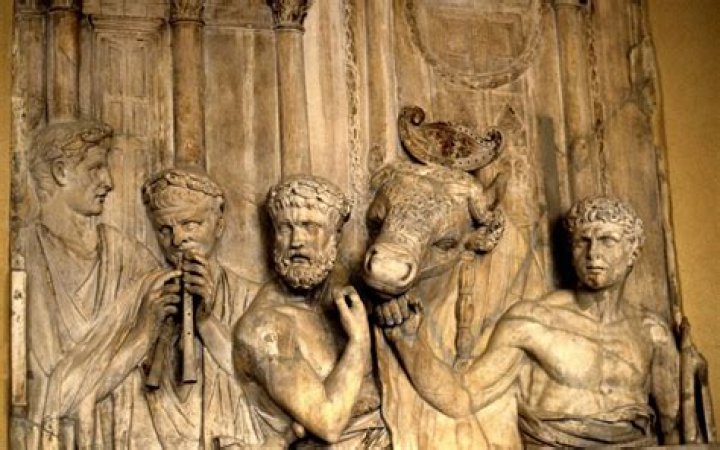 why did romans sacrifice animals and build temples