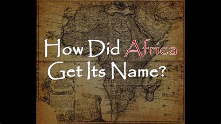 why is africa called africa