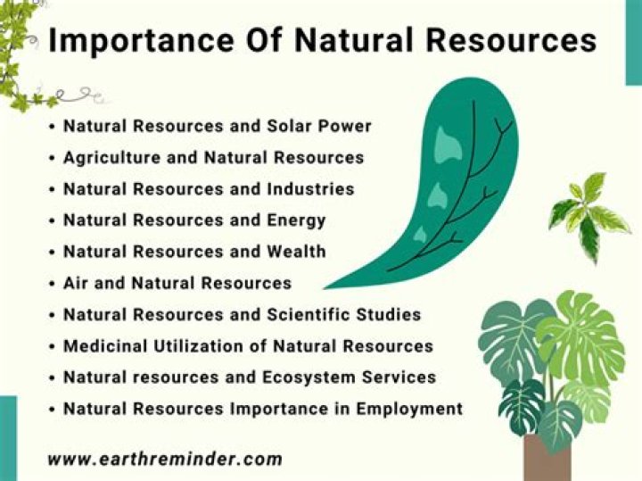 why is it important to protect natural resources