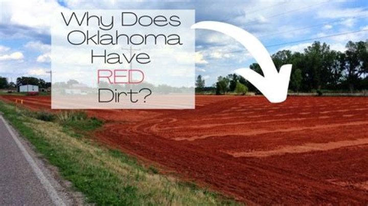 why is some dirt red