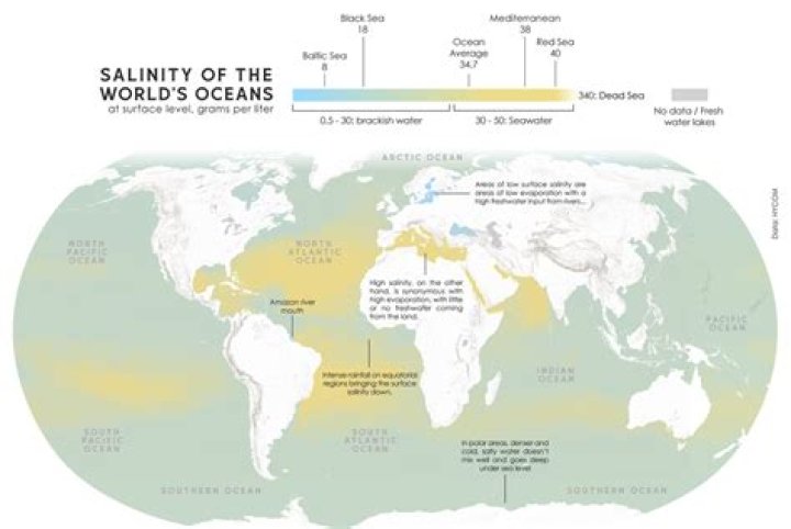why is the atlantic ocean, the saltiest