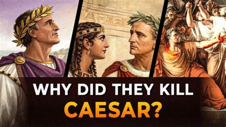 why was julius caesar assassination