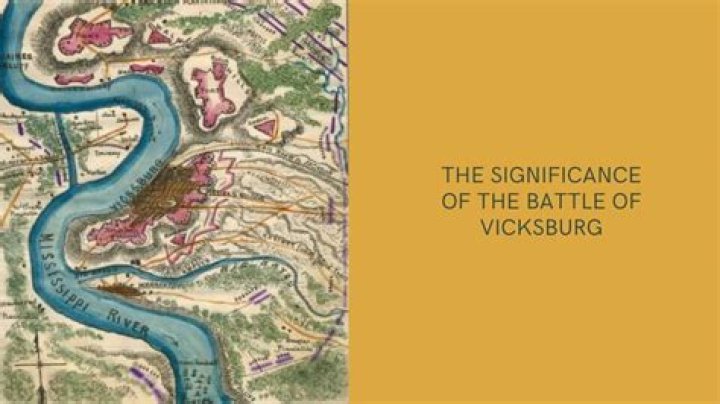 why was the city of vicksburg an important military objective